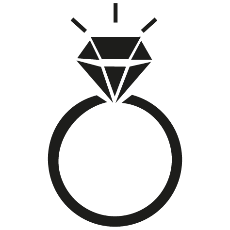 Sticker bague diamant